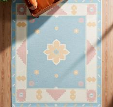 Handmade Geometric Wool Rug